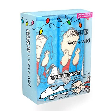 Wet N Wild Peanut Collection Linus' Blanket 2-Piece Makeup Remover Towel Set
