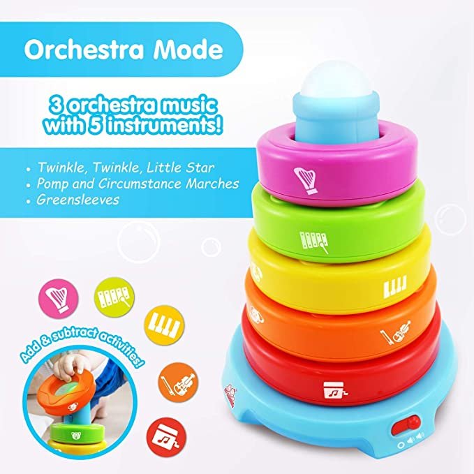 BEST LEARNING Stack & Learn - Developmental Educational Activity Toy