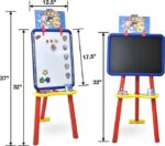 Paw Patrol Standing Art Easel for Kids,  Number 1 in Service Tissue Pack (47 Pieces)