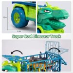 TEMI Dinosaur Truck Toys for Kids 3-5 Years