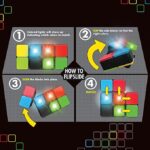 Flipslide Game, Electronic Handheld Game |4 Game Modes - Multiplayer Fu
