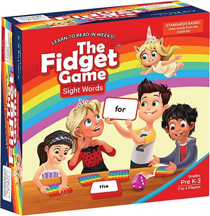 The Fidget Game Learn to Read in Weeks Master 220 High-Frequency