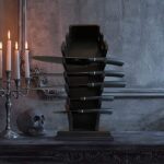 Gothic knife holder (Without Knives)