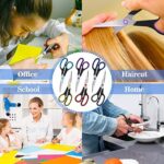 Scissors Set of 6-Pack, 8" All Purpose, Right/Left Handed