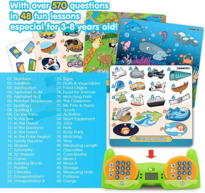 BEST LEARNING Connectrix Junior - Memory Matching Game for Kids