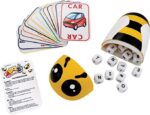 Mind Sparks ABeeC Match Game, Assorted Components, 5" L x 3" W x 1.75" H, 33 Pieces