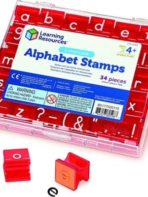 Learning Resources Lowercase Alphabet Stamps