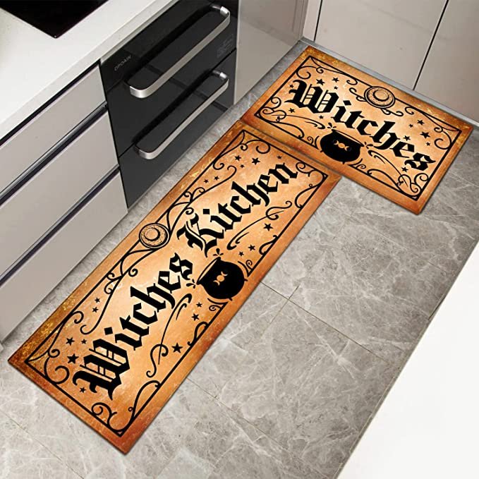Christmas Mat Kitchen Runner Rugs Comfort Home Decor Non-Slip Floor Mat Doormat
