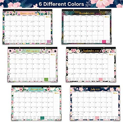 Desk Calendar 2023 - Best Desk/Wall Calendar for Planning or Organizing