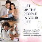 RYVE Motivational Calendar - Daily Flip Calendar with Motivational Quotes - Desk Decorations Women
