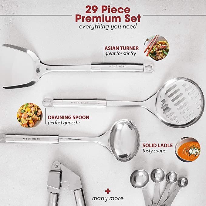 Home Hero 29-pcs Kitchen Utensils Set