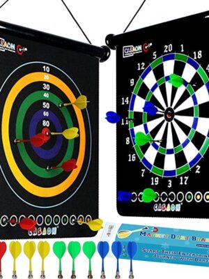 Magnetic Dart Board Game with 12Pcs Magnetic Darts