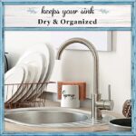 Home Acre Designs Sponge Holder for Kitchen Sink - White